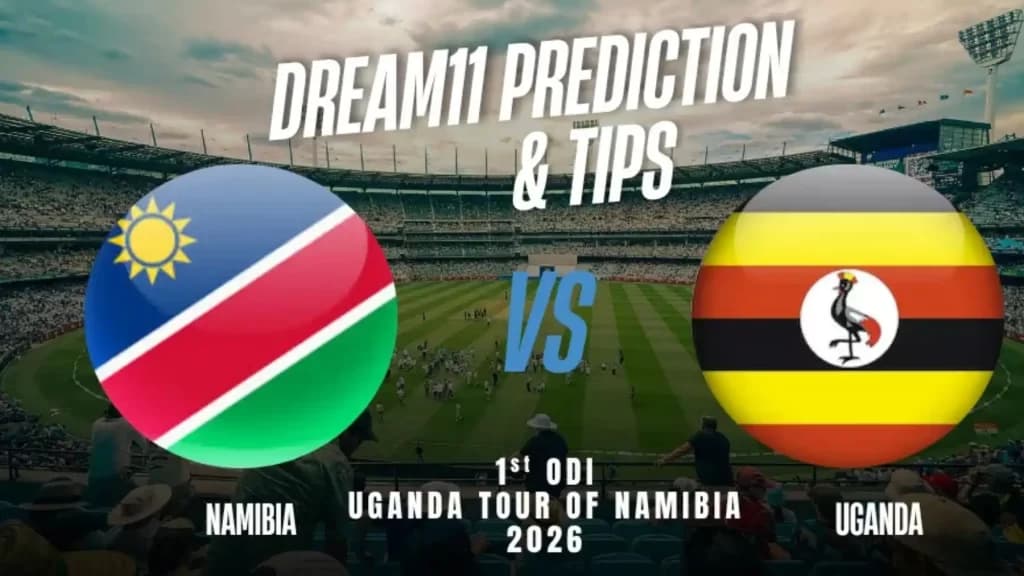 NAM vs UGA Today Match Prediction, 1st ODI, Uganda Tour of Namibia 2026 – Who Will Win?