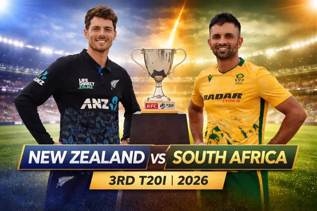 NZ vs SA Today Match Prediction, 3rd T20I, South Africa Tour of New Zealand 2026 – Who Will Win?