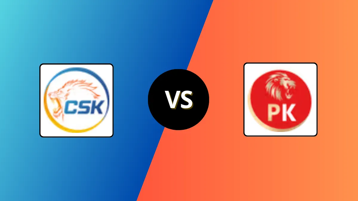 CSK vs PBKS Head to Head, Player Battles & Team Stats | Chennai Super Kings vs Punjab Kings 2026