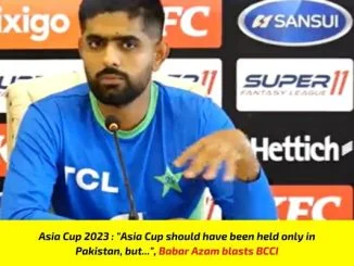 Babar Azam blasts BCCI