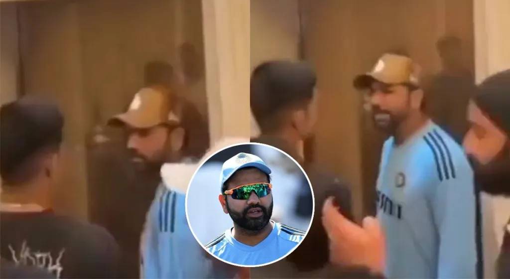 Rohit Sharma and Shubman Gill Viral Video