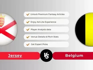 Jersey v Belgium, Match 15