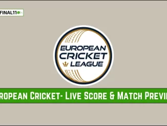 European Cricket- Live Score & Match Preview (ECS T10 Hungary)