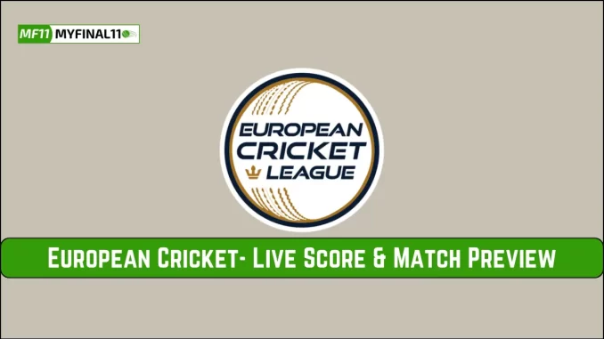 European Cricket- Live Score & Match Preview (ECS T10 Hungary)