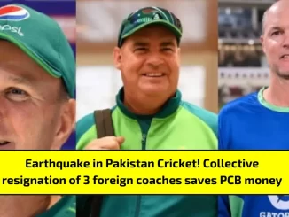 Earthquake in Pakistan Cricket! Collective resignation of 3 foreign coaches saves PCB money