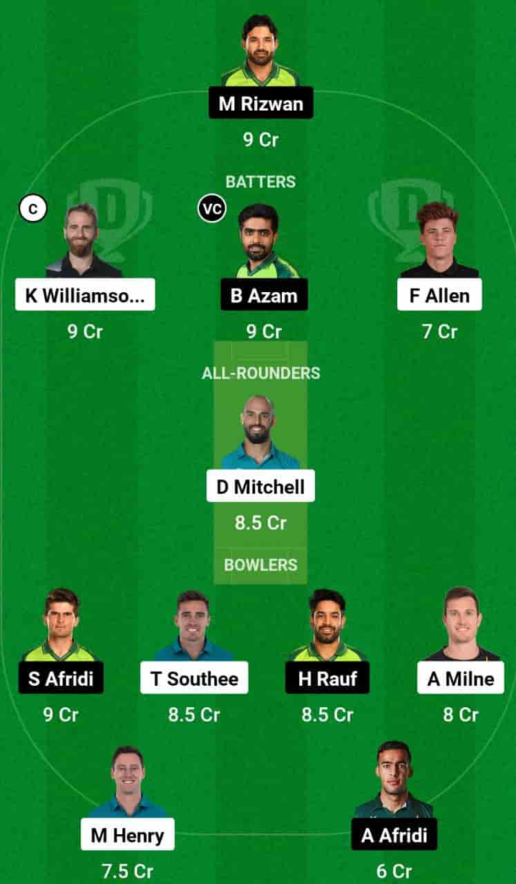 NZ vs PAK Dream11 Prediction