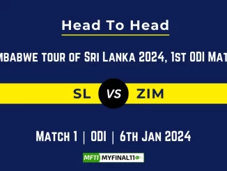 SL vs ZIM Head to Head, SL vs ZIM player records, SL vs ZIM player Battle, and SL vs ZIM Player Stats, SL vs ZIM Top Batsmen & Top Bowlers records for the Upcoming Zimbabwe tour of Sri Lanka 2024, 1st ODI Match, which will see Sri Lanka taking on Zimbabwe, in this article, we will check out the player statistics, Furthermore, Top Batsmen and top Bowler, player records, and player records, including their head-to-head records.
