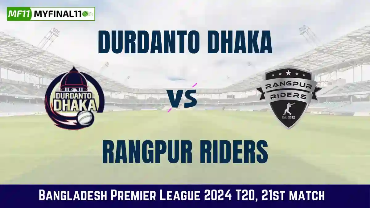 DD vs RAN Dream11 Prediction