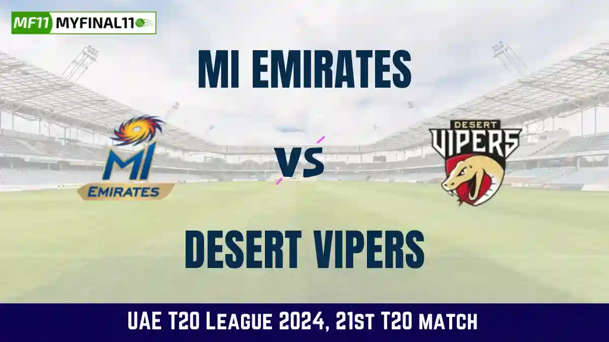 EMI vs VIP Dream11 Prediction