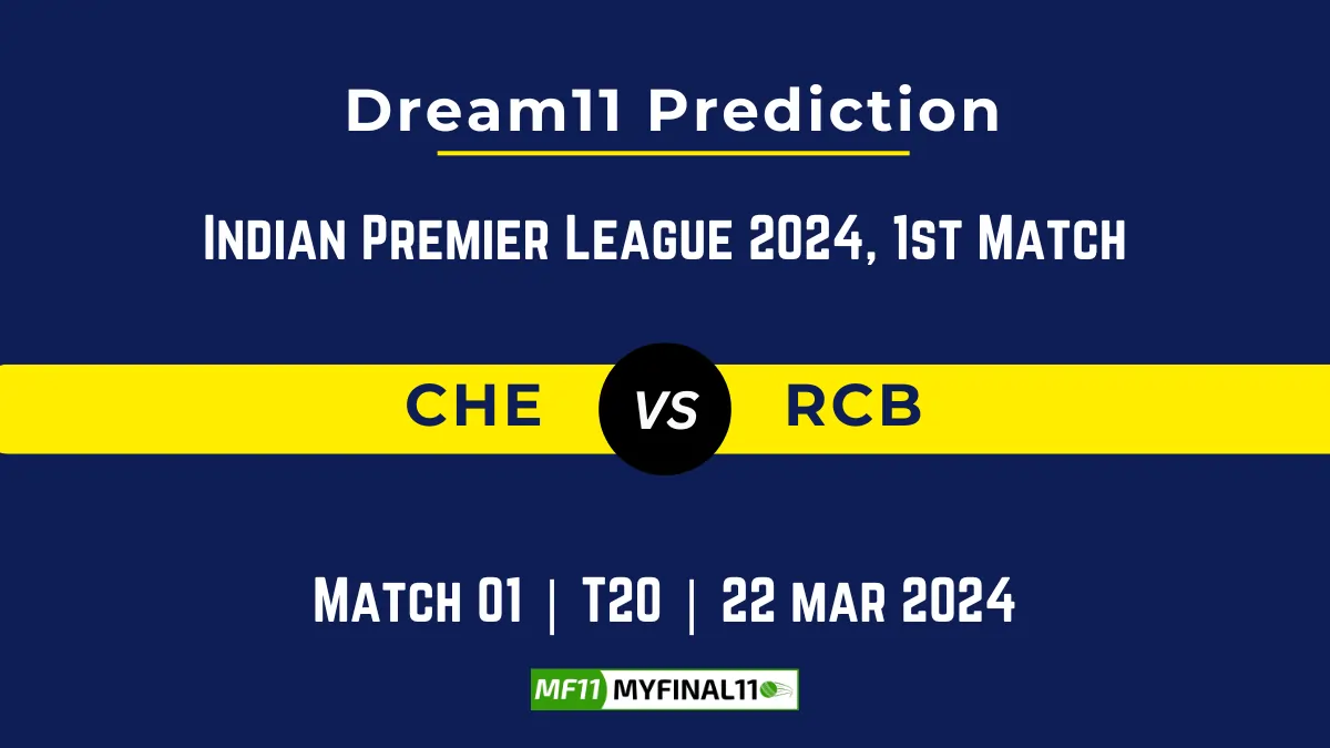 CHE vs RCB Head to Head, player records, and player Battle, Top Batsmen & Top Bowlers records for 1st T20 match of Indian Premier League 2024 [18th March 2024]
