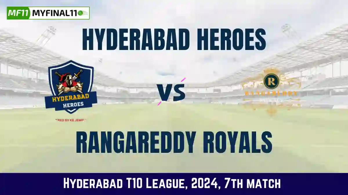 HYH vs RRR Dream11 Prediction