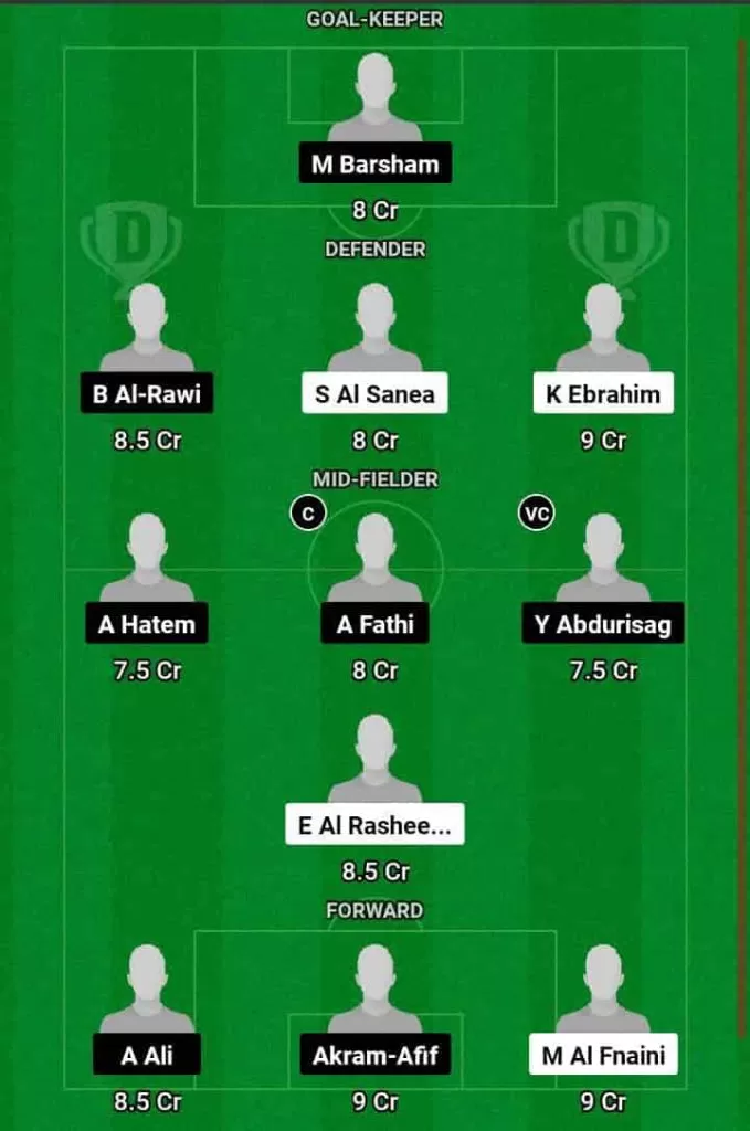 KUW vs QAT Dream11 Prediction Today Football Match.