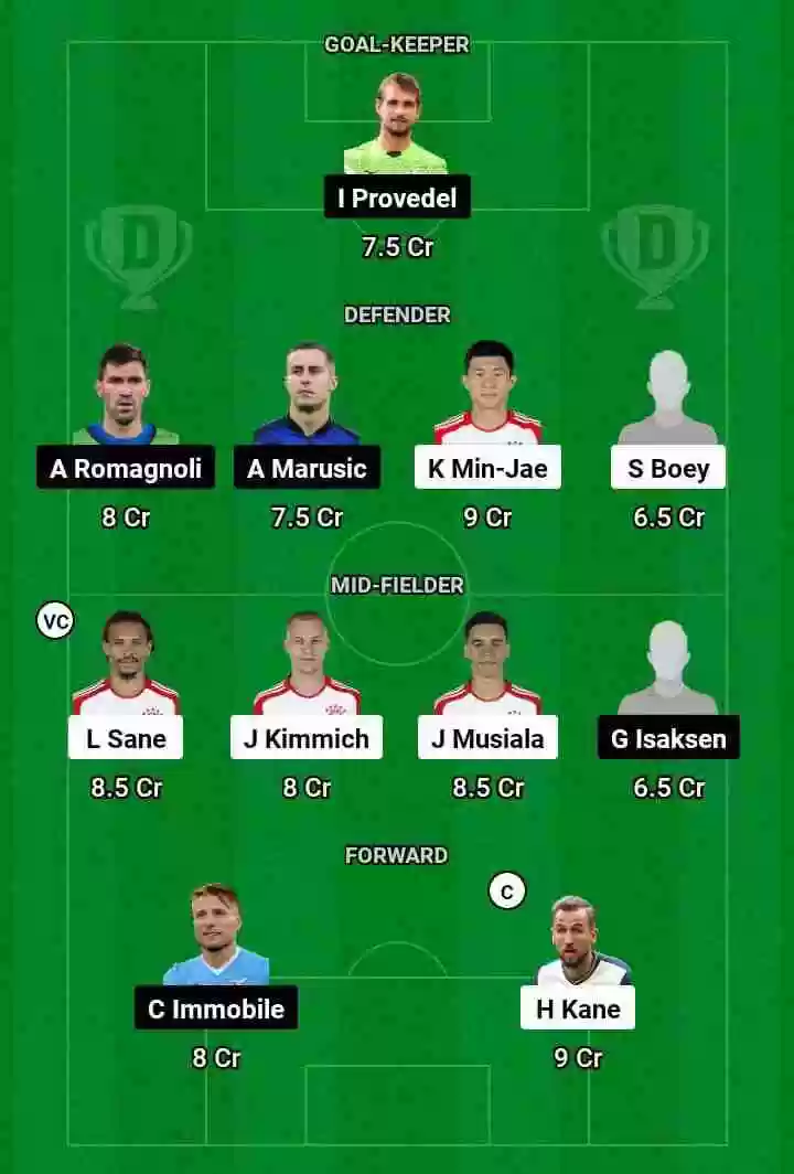 BAY vs LAZ Â Dream11 Prediction Today Football Match.