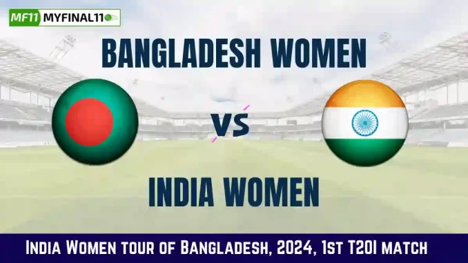 BD-W vs IN-W Dream11 Prediction: In-Depth Analysis, Venue Stats, and Fantasy Cricket Tips of 1st T20I for Bangladesh Women vs India Women [28th Apr 2024]