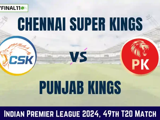 CHE vs PBKS Dream11 Prediction: In-Depth Analysis, Venue Stats, and Fantasy Cricket Tips [IPL 2024]