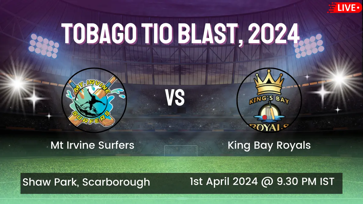 MIS vs KBR Live Score MIS vs KBR Live Scorecard Mt Irvine Surfers vs King Bay Royals, Match 23 - Live Cricket Score