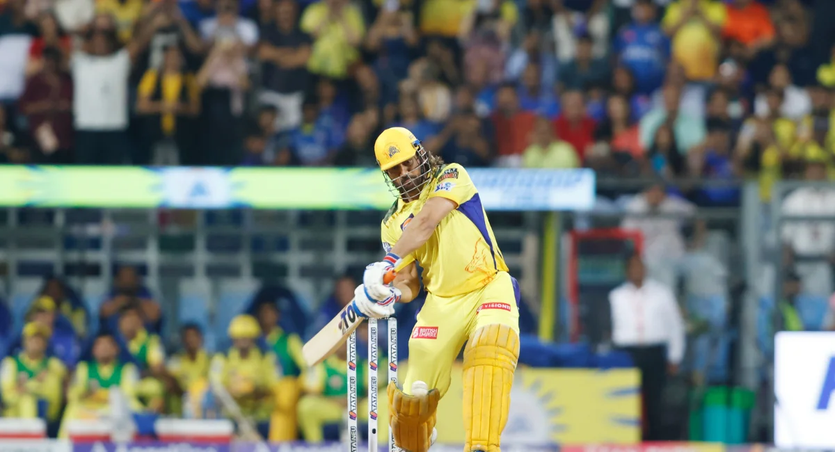 Dhoni's Explosive Batting Display
