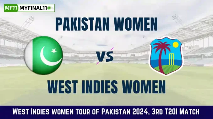 PK-W vs WI-W Dream11 Prediction