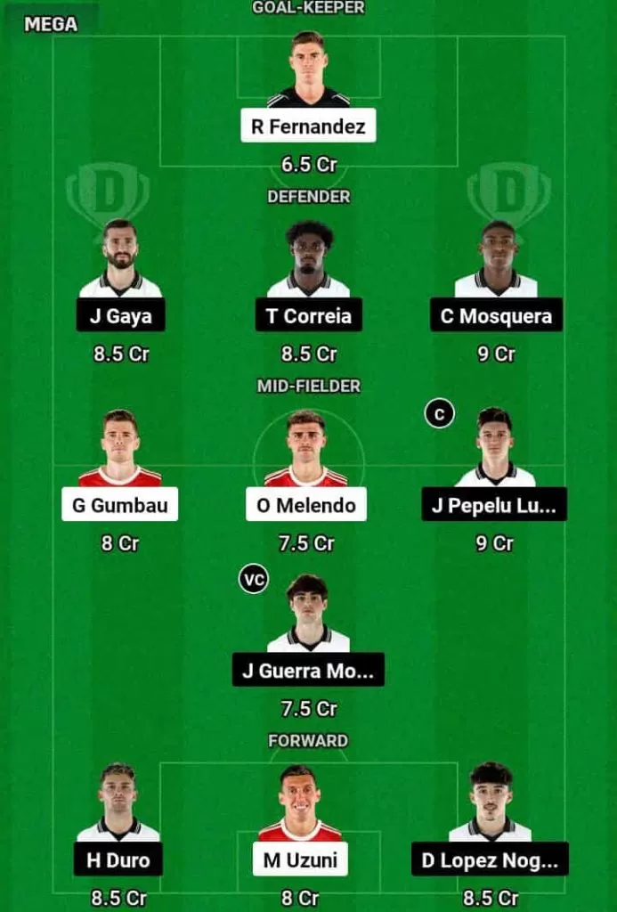 GRD vs VAL Dream11 Prediction Today Football Match.