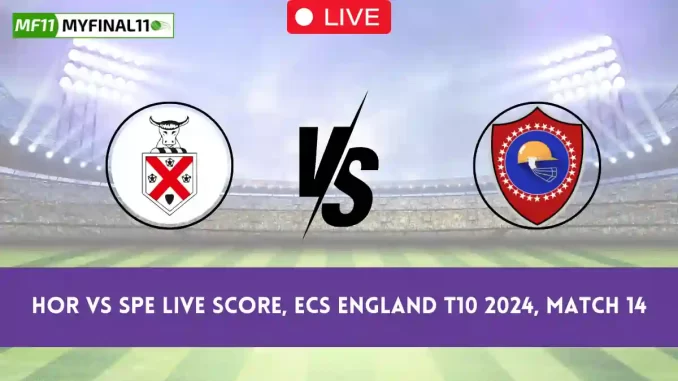 HOR vs SPE Live Score, ECS England T10 2024, Hornchurch vs Spencer Live Cricket Score & Commentary - Match 14