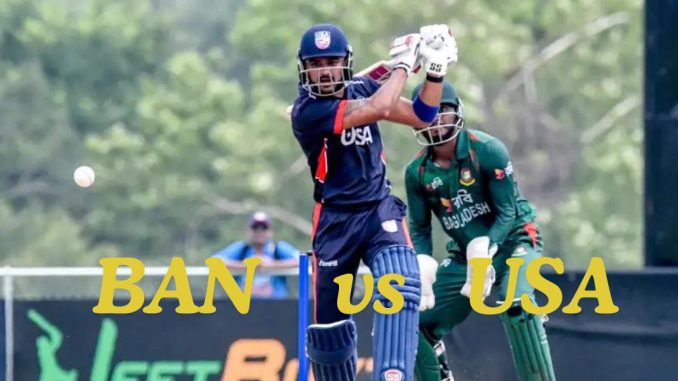 BAN vs USA Dream11 Prediction, Dream11 Team, Pitch Report & Player Stats, T20 Match,