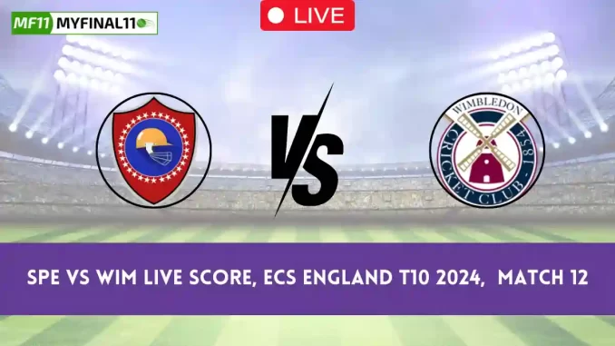 SPE vs WIM Live Score, ECS England T10 2024, Spencer vs Wimbledon Live Cricket Score & Commentary - Match 12