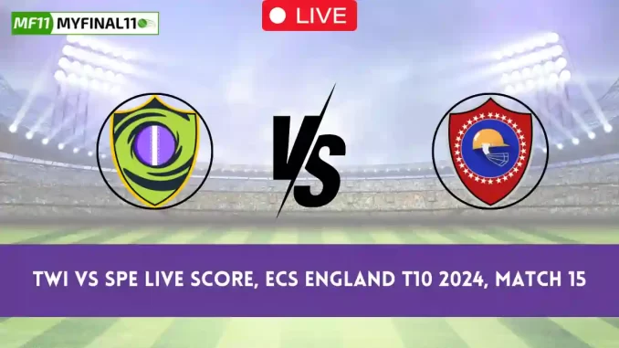 TWI vs SPE Live Score, ECS England T10 2024, Twickenham vs Spencer Live Cricket Score & Commentary - Match 15
