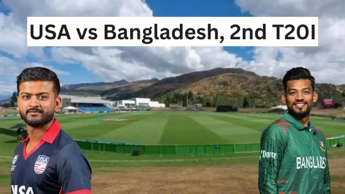 USA vs BAN Live Score, United States of America vs Bangladesh Live Cricket Score, 2nd T20 Match, Bangladesh tour of United States of America, 2024