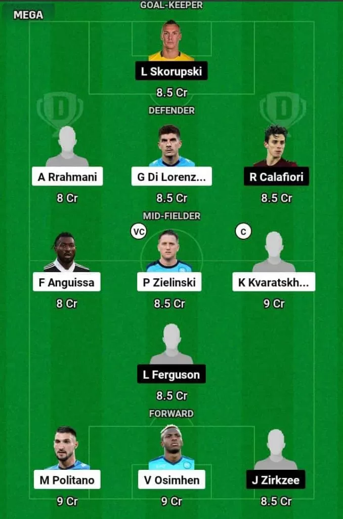 NAP vs BOG Dream11 Prediction Today Football Match.