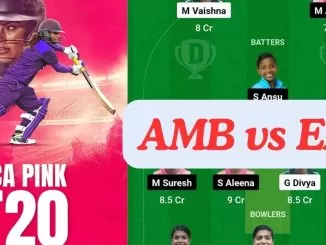 AMB vs EME Dream11 Prediction Today Match, Dream11 Team Today, Fantasy Cricket Tips, Playing XI, Pitch Report, Player Stats, Kerala T20 Womens 2024, Final Match