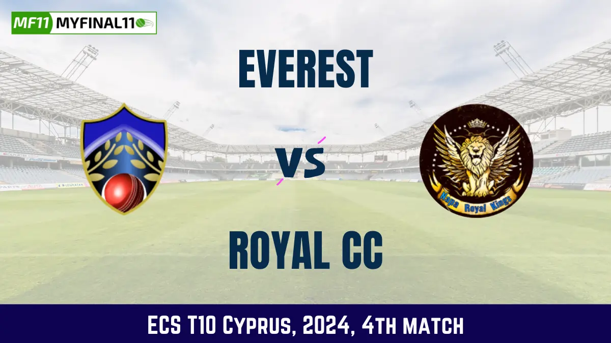 EVE vs ROY Dream11 Prediction, Pitch Report, and Player Stats, 4th Match, ECS T10 Cyprus, 2024