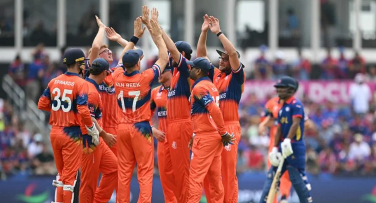 Nepal's Struggle Against Netherlands' Bowling Attack