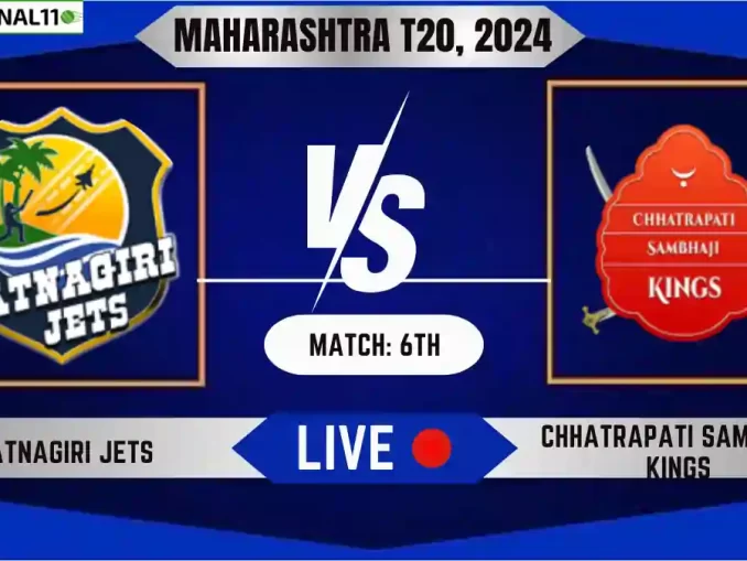RJ vs CSK Dream11 Prediction Today Match, Dream11 Team Today, Fantasy Cricket Tips, Pitch Report, & Player Stats, Maharashtra Premier League, 2024, Match 6