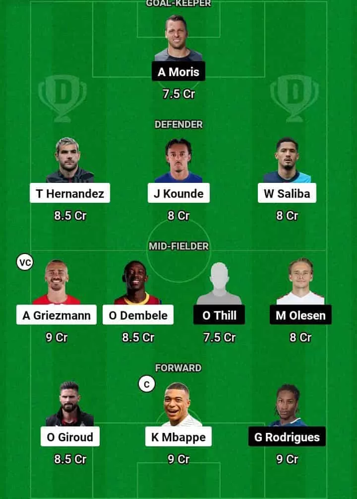 FRA vs LXB Dream11 Prediction Today Football Match -