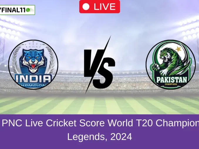 IAC vs PNC Live Cricket Score World T20 Championship of Legends, 2024