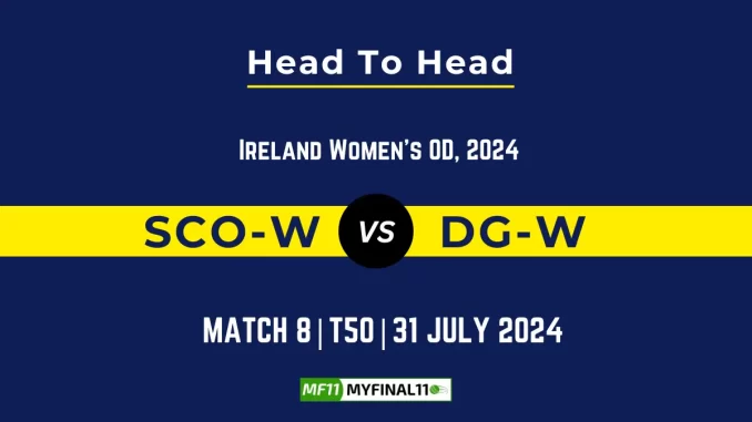 SCO-W vs DG-W Player Battle, Head to Head Team Stats, Team Record
