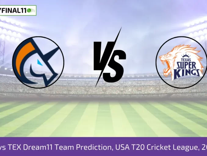 SF vs TEX Dream11 Team Prediction USA T20 Cricket League, 2024