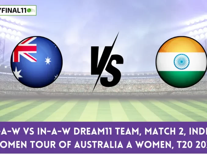 AU-A-W vs IN-A-W Dream11 team, Match 2, India A Women Tour of Australia A Women, T20 2024