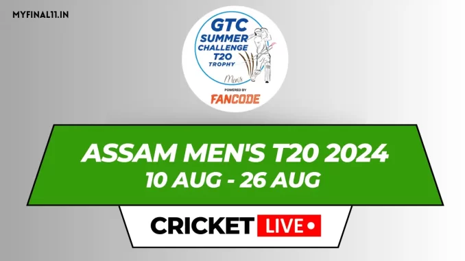 Assam Mens T20 Live Score Cricket Today Matches