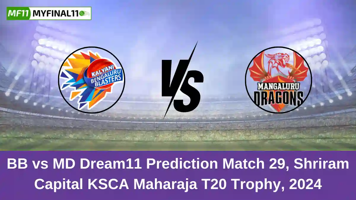 BB vs MD Dream11 Prediction Today: Match 29 Pitch Report, and Player S...