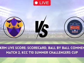 FRB vs KRM Live Score: Scorecard, Ball by Ball Commentary - Match 2, KCC T10 Summer Challengers Cup