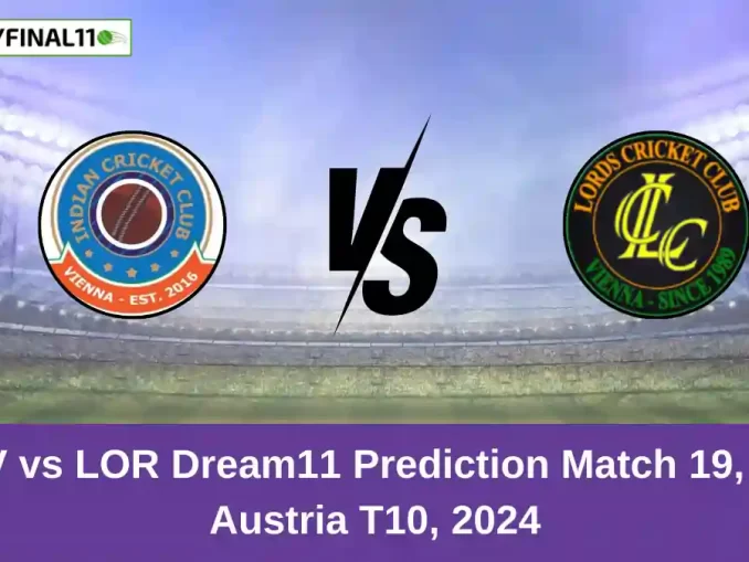 ICCV vs LOR Dream11 Prediction Match 19, ECS Austria T10, 2024