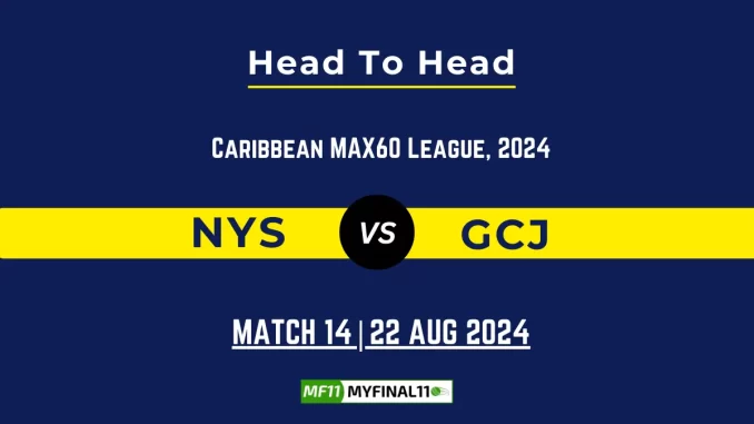 NYS vs GCJ Player Battle, Head to Head Team Stats, Player Record