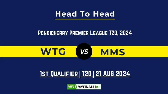 WTG vs MMS Player Battle, Head to Head Team Stats, Player Record