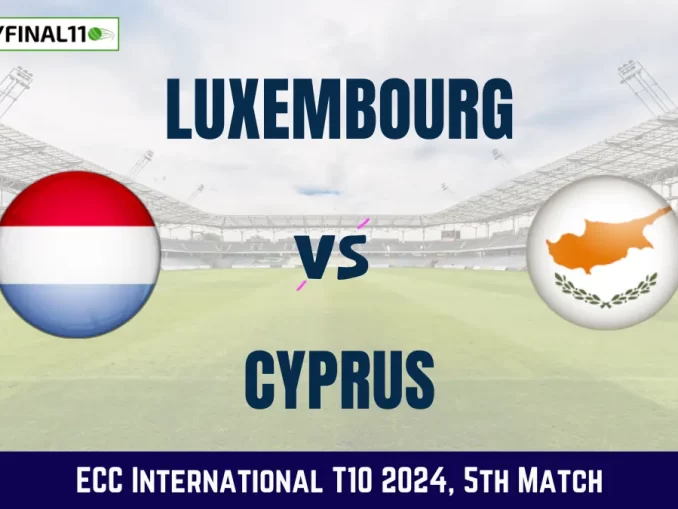 Get the best LUX vs CYP Dream11 Prediction fantasy team with LUX vs CYP Key player stats and pitch report for today's ECC International T10 2024.