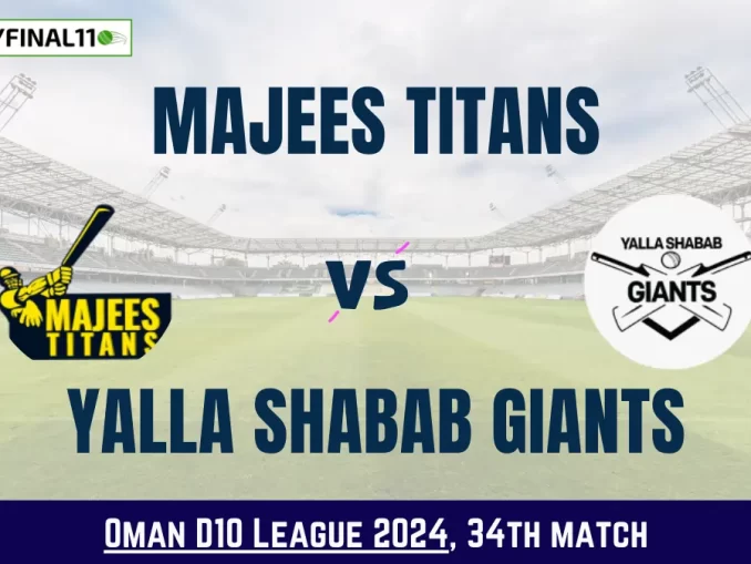 Get the best MAT vs YSG Dream11 Prediction fantasy team with MAT vs YSG Key player stats and pitch report for today's Oman D10 League 2024.