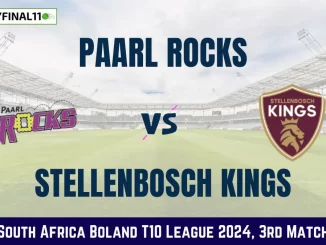 PR vs SK Dream11 Match Details, South Africa Boland T10 League