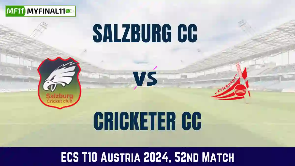 SAL vs CRC Dream11 Prediction Today: Match 52 Pitch Report, and Player...