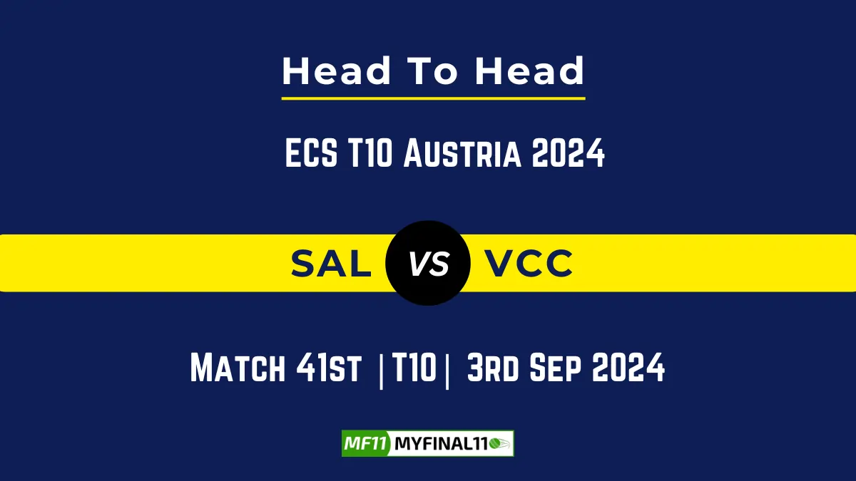 SAL vs VCC Player Battle, Head to Head Team Stats, Team Record - ECS T...