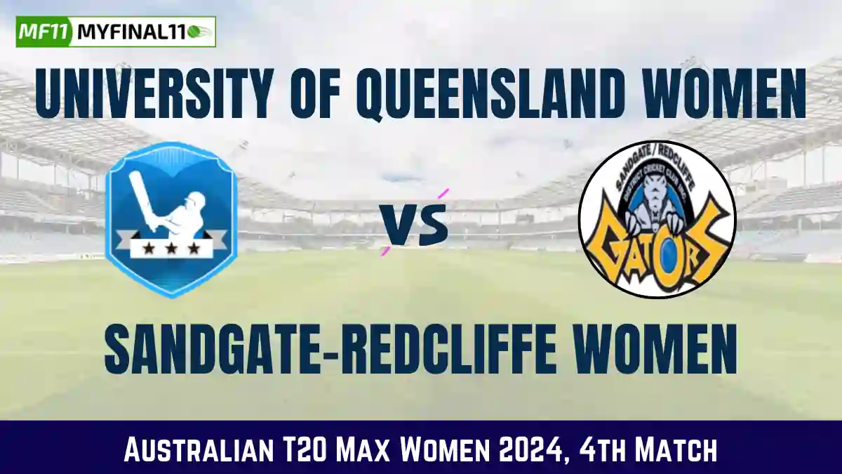 UOQ-W vs SGR-W Dream11 Prediction Today: Match 4 Pitch Report, and Pla...